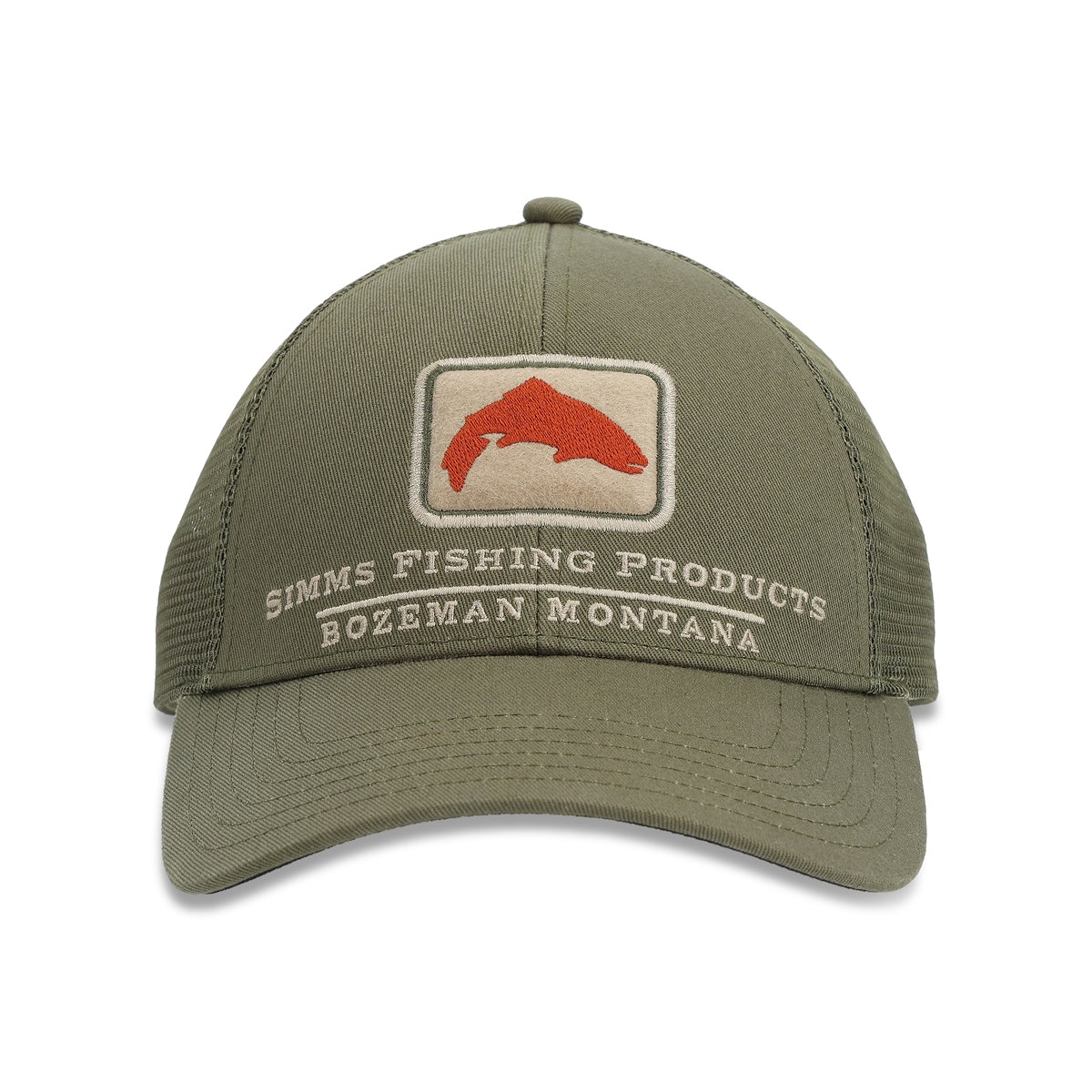 Trout Icon Trucker Hat  Simms Fishing Products