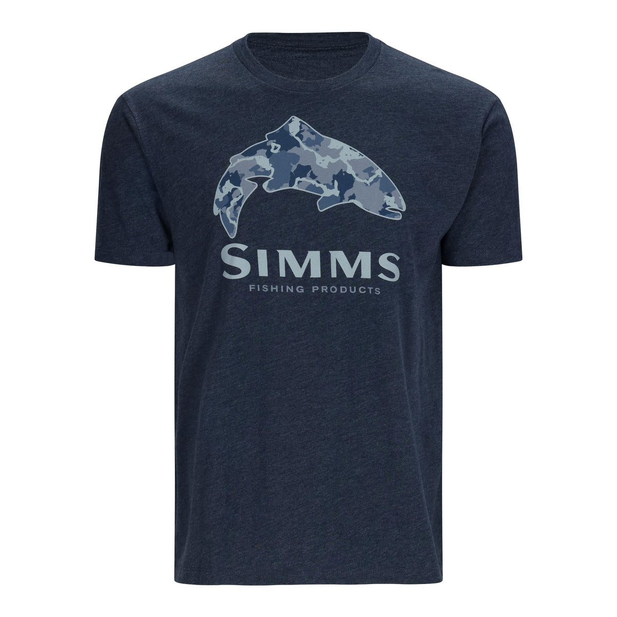 T-shirt Simms Trout Regiment Camo Fill black xl