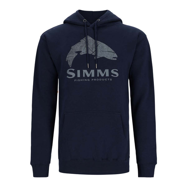 Simms Wood Trout Fill Fishing Hoodie - Size L - 2XL - Color Forest Green -  NEW!