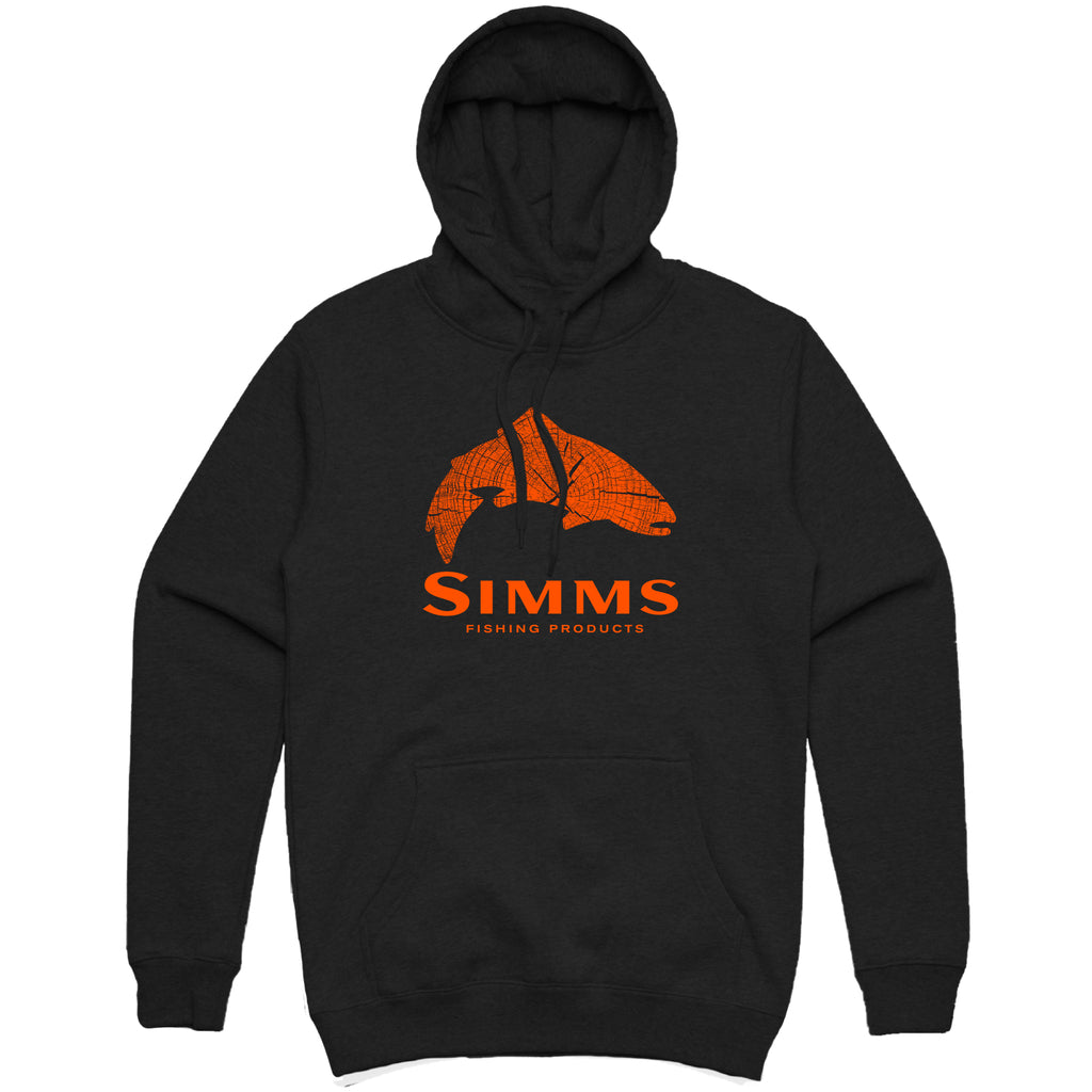 Simms Men's Wood Trout Fill T-Shirt - Grey Heather - XL